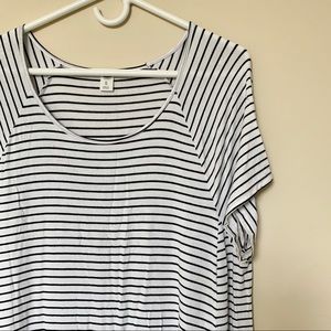Striped swing dress